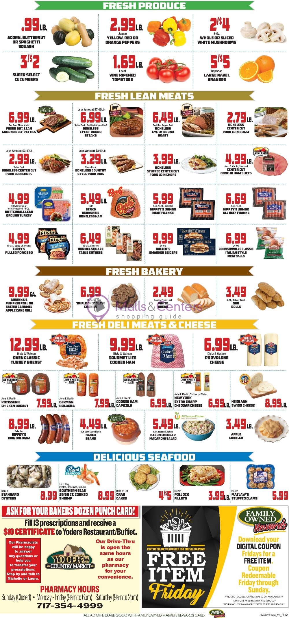 Weekly ad for John Herr's Village Market valid: 09/24/2026 - 09/30/2026, page 6