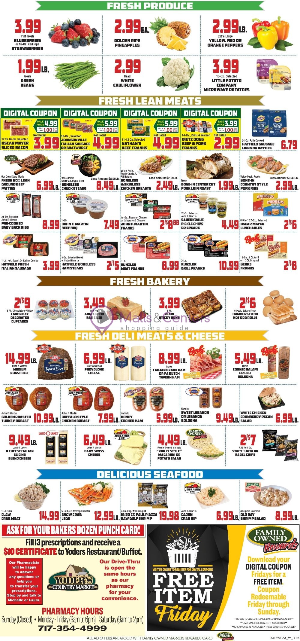 Weekly ad for John Herr's Village Market valid: 09/03/2026 - 09/09/2026, page 6
