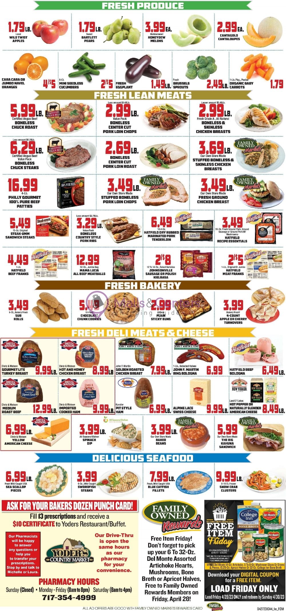 John Herr's Village Market Weekly ad valid from 04/27/2023 to 05/03
