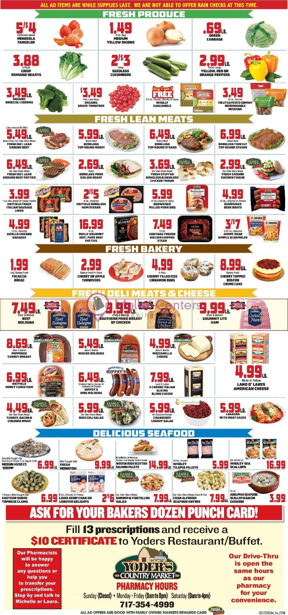 John Herr's Village Market Weekly ad valid from 02/17/2022 to 02/23