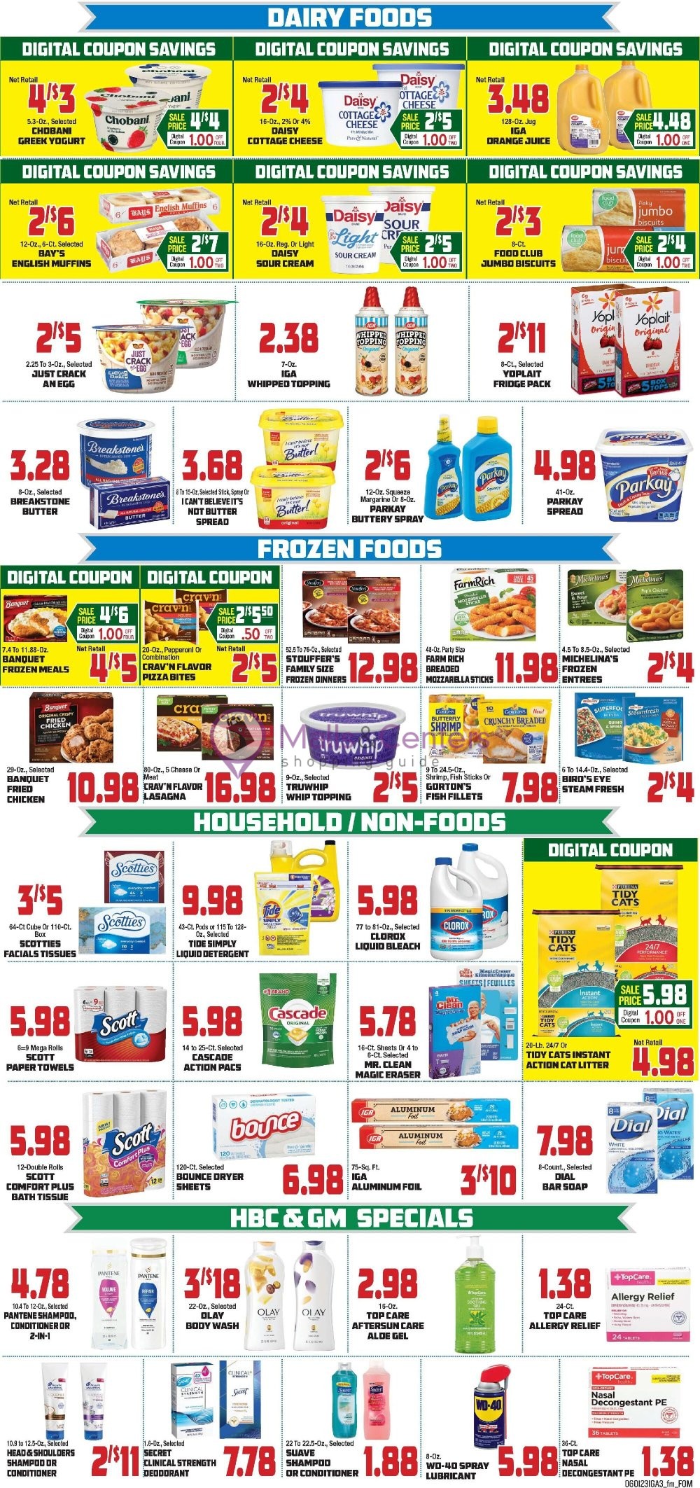 John Herr's Village Market Weekly ad valid from 06/01/2023 to 06/07/2023 MallsCenters