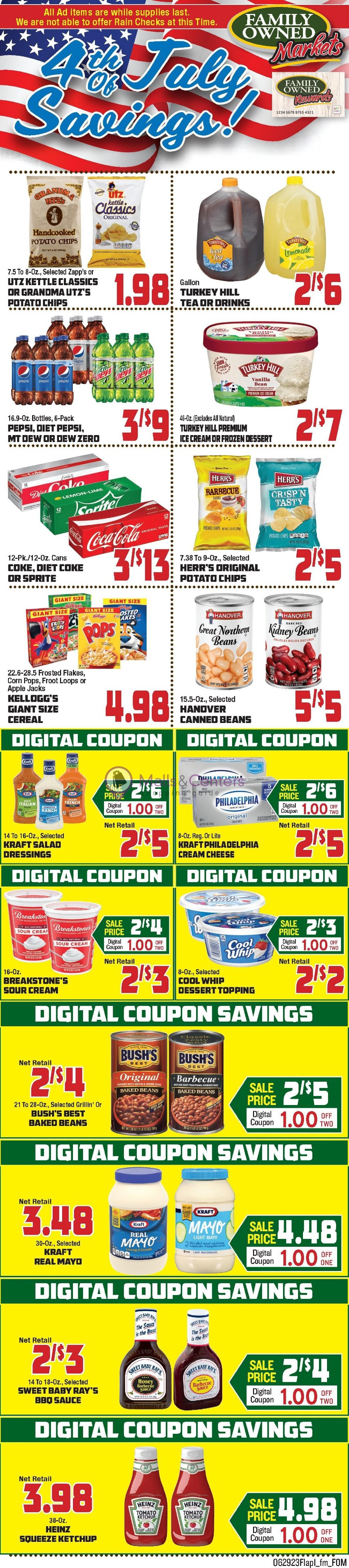 John Herr's Village Market Weekly ad valid from 06/29/2023 to 07/05