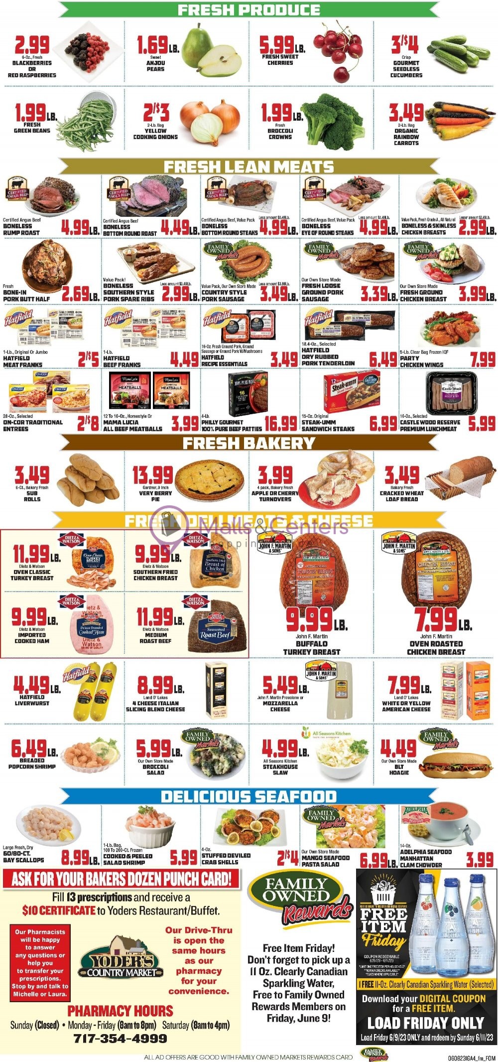 John Herr's Village Market Weekly ad valid from 06/08/2023 to 06/14