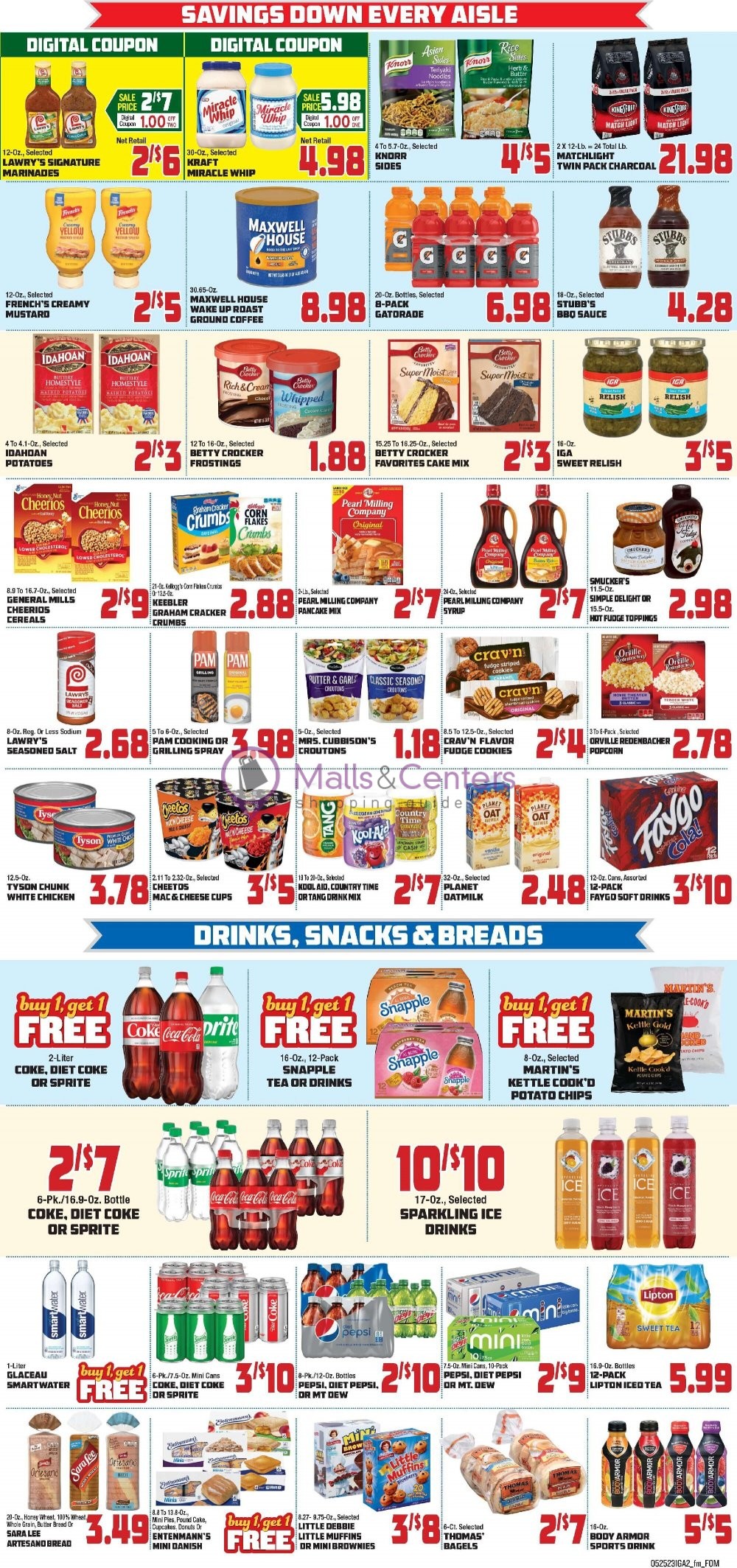 John Herr's Village Market Weekly ad valid from 05/25/2023 to 05/31