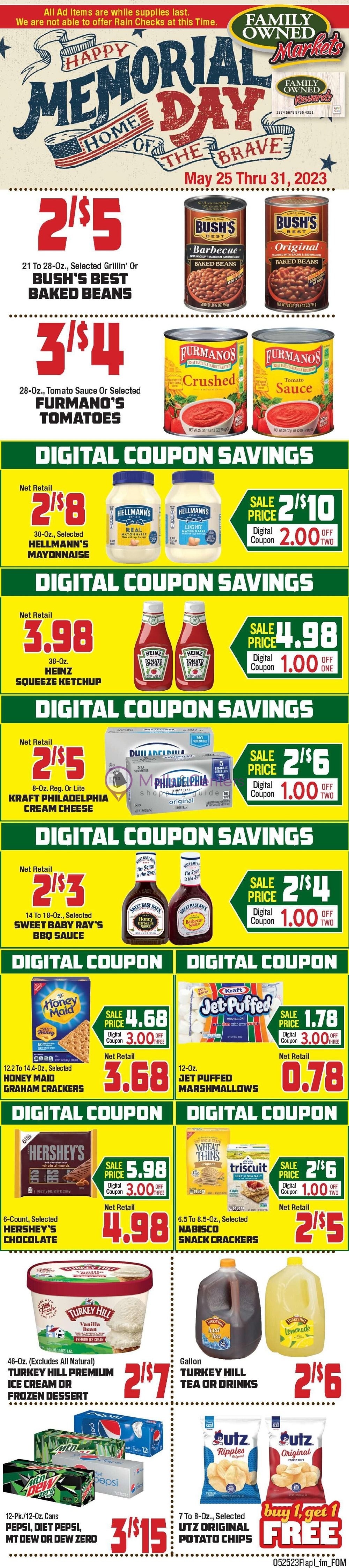 John Herr's Village Market Weekly ad valid from 05/25/2023 to 05/31