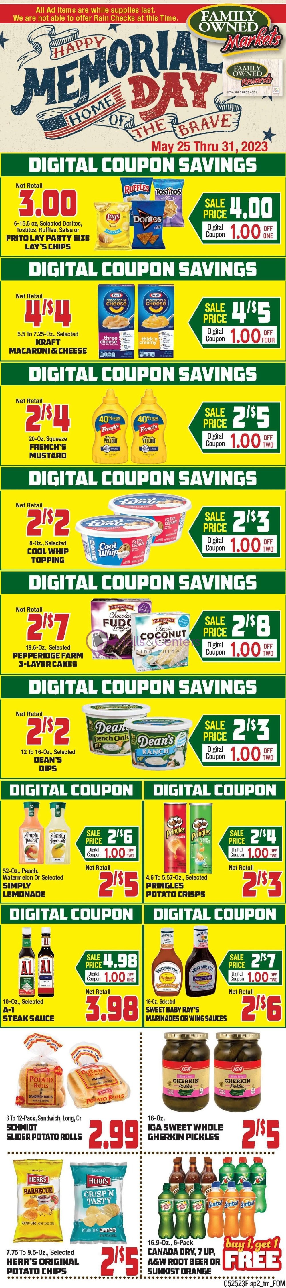 John Herr's Village Market Weekly ad valid from 05/25/2023 to 05/31