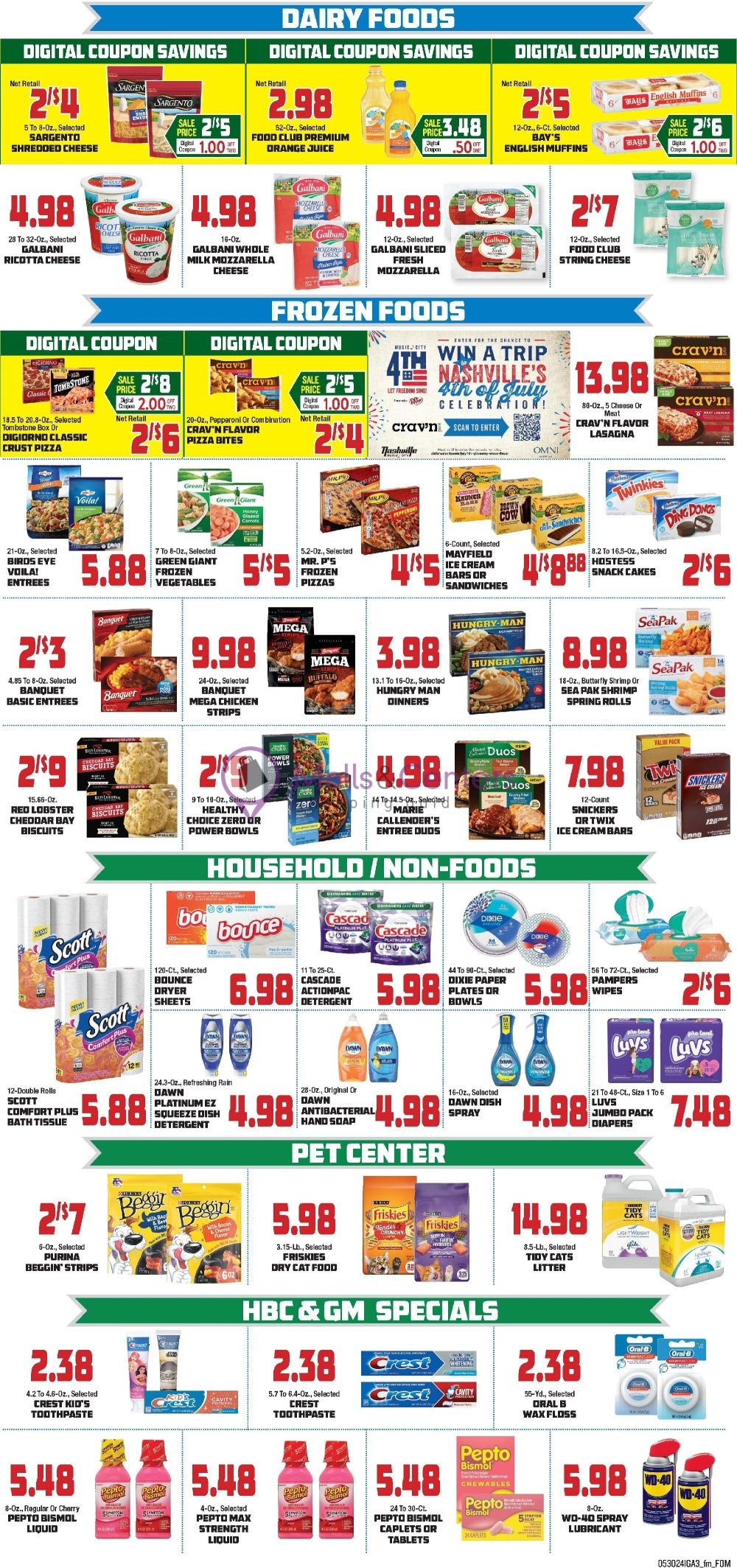 Weekly ad for John Herr's Village Market valid: 05/30/2024 - 06/05/2024, page 3