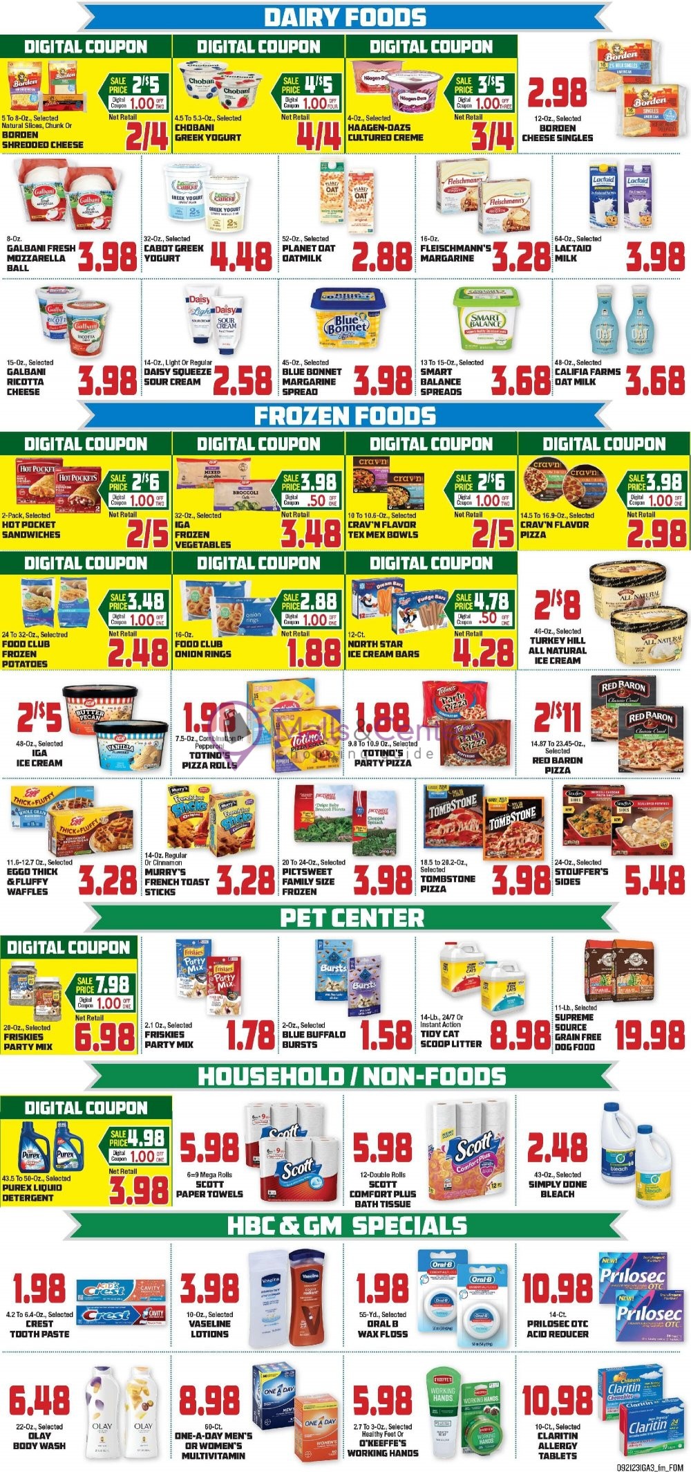 John Herr's Village Market Weekly ad valid from 09/21/2023 to 09/27