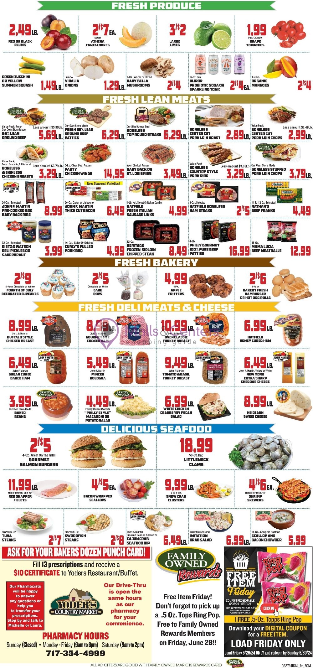 Weekly ad for John Herr's Village Market valid: 06/27/2024 - 07/03/2024, page 4