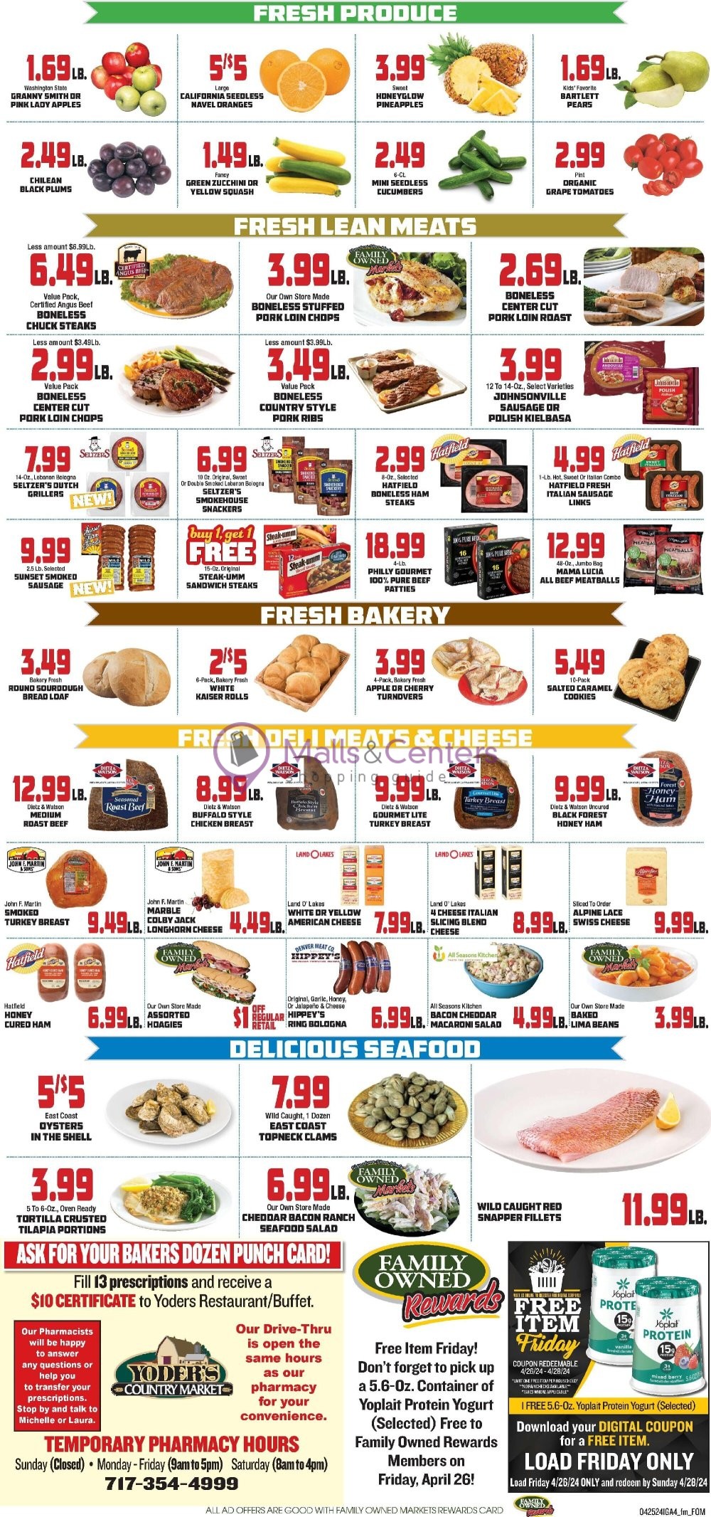 Weekly ad for John Herr's Village Market valid: 04/25/2024 - 05/01/2024, page 4