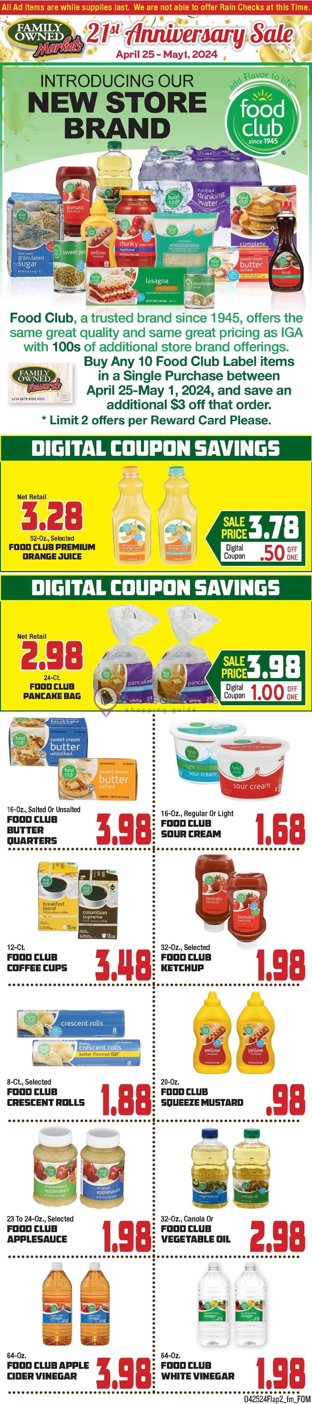 Weekly ad for John Herr's Village Market valid: 04/25/2024 - 05/01/2024, page 6