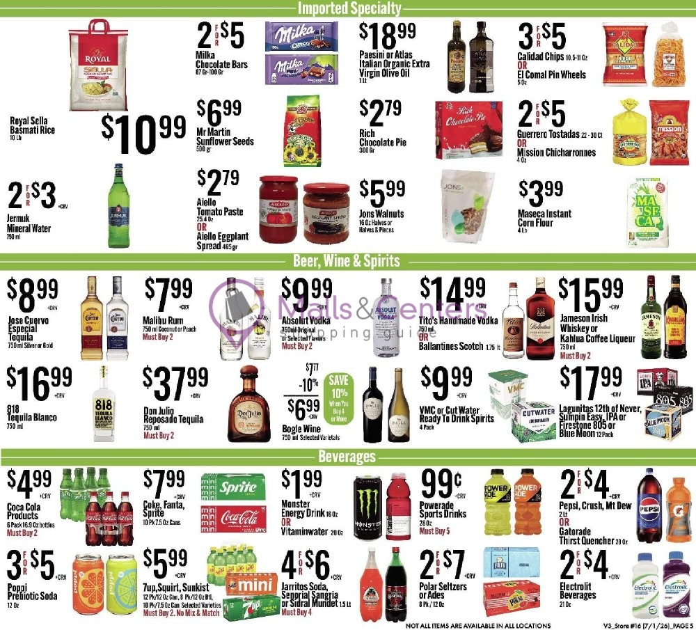 Weekly ad for Jons Fresh Marketplace valid: 07/01/2026 - 07/07/2026, page 5