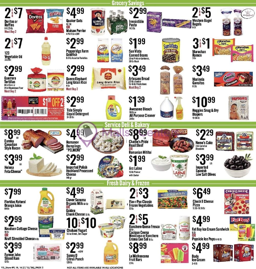 Weekly ad for Jons Fresh Marketplace valid: 07/15/2026 - 07/21/2026, page 2