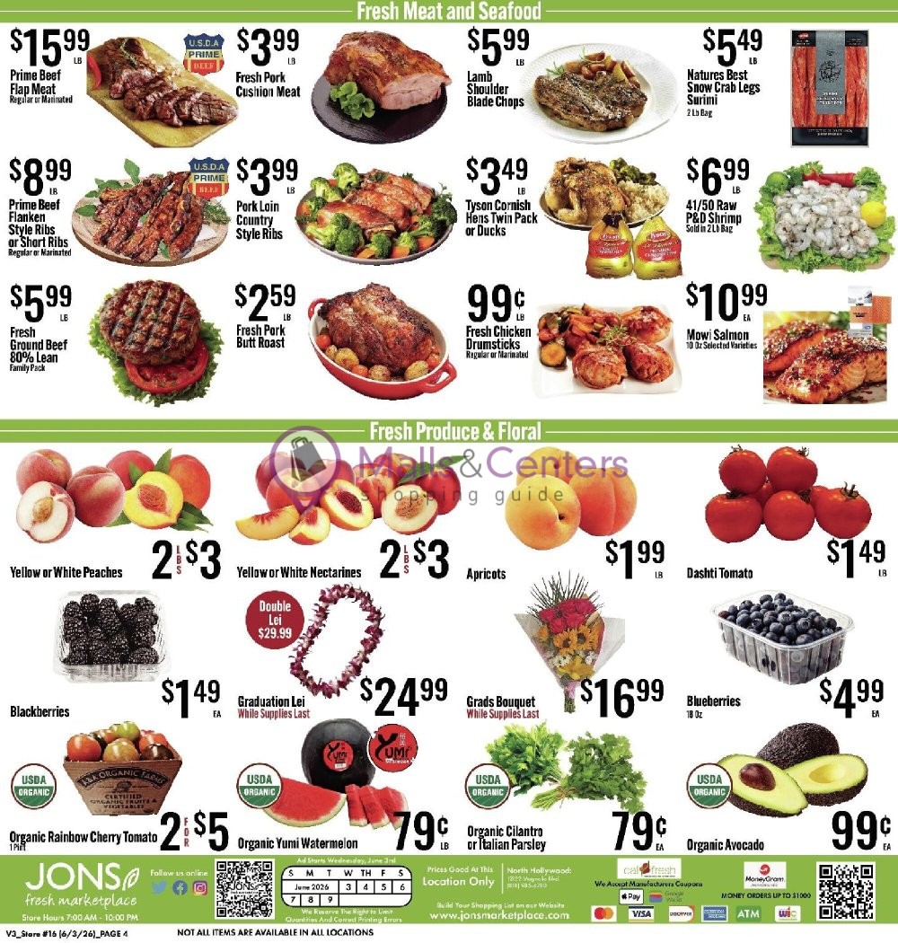 Weekly ad for Jons Fresh Marketplace valid: 06/03/2026 - 06/09/2026, page 4