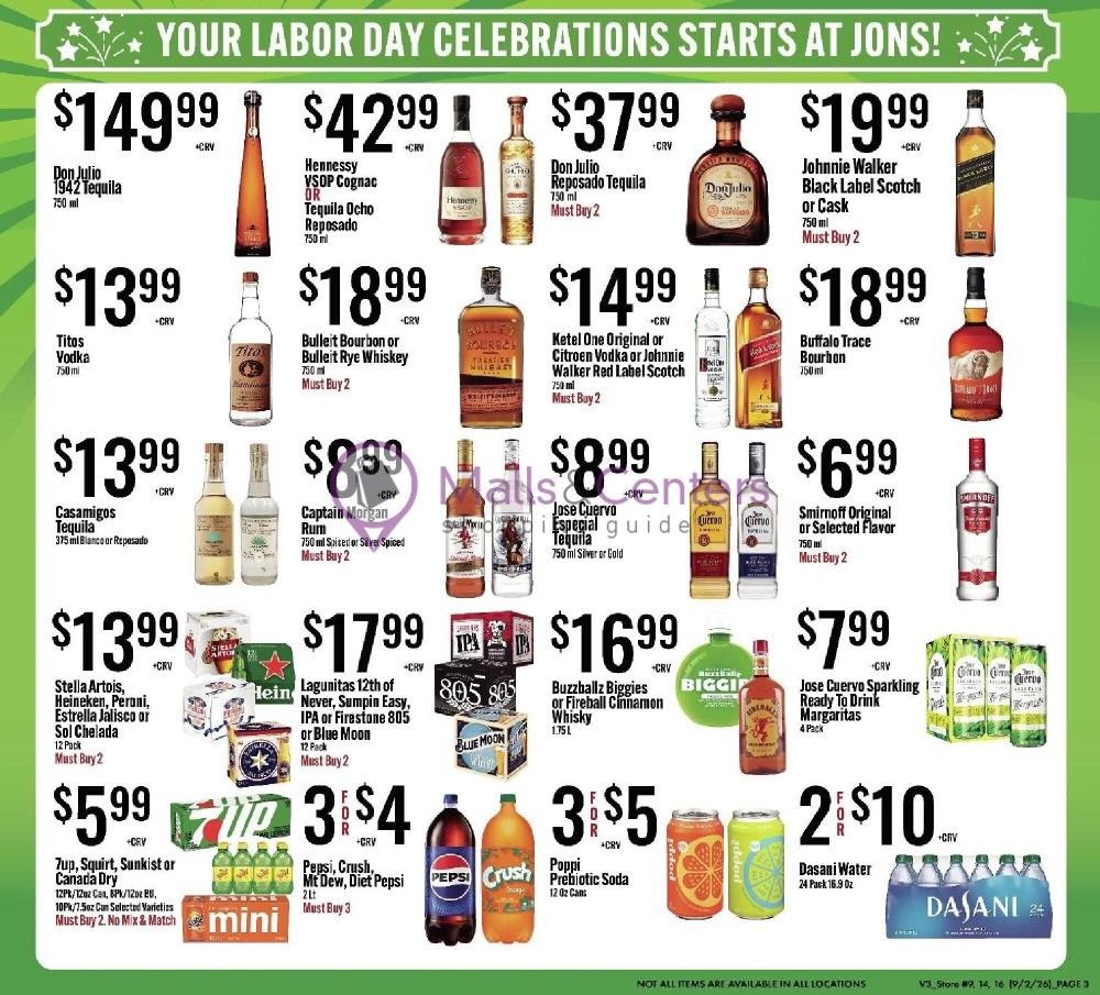 Weekly ad for Jons Fresh Marketplace valid: 09/02/2026 - 09/08/2026, page 3