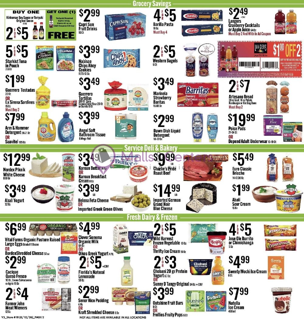Weekly ad for Jons Fresh Marketplace valid: 08/12/2026 - 08/18/2026, page 2