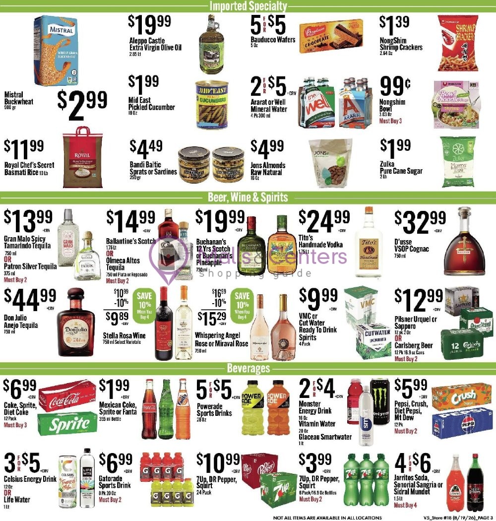 Weekly ad for Jons Fresh Marketplace valid: 08/19/2026 - 08/25/2026, page 3