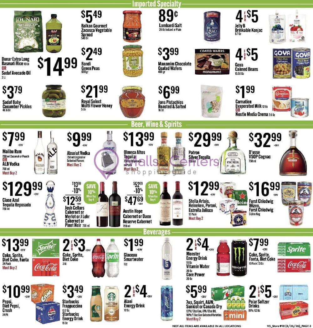 Weekly ad for Jons Fresh Marketplace valid: 08/26/2026 - 09/01/2026, page 3