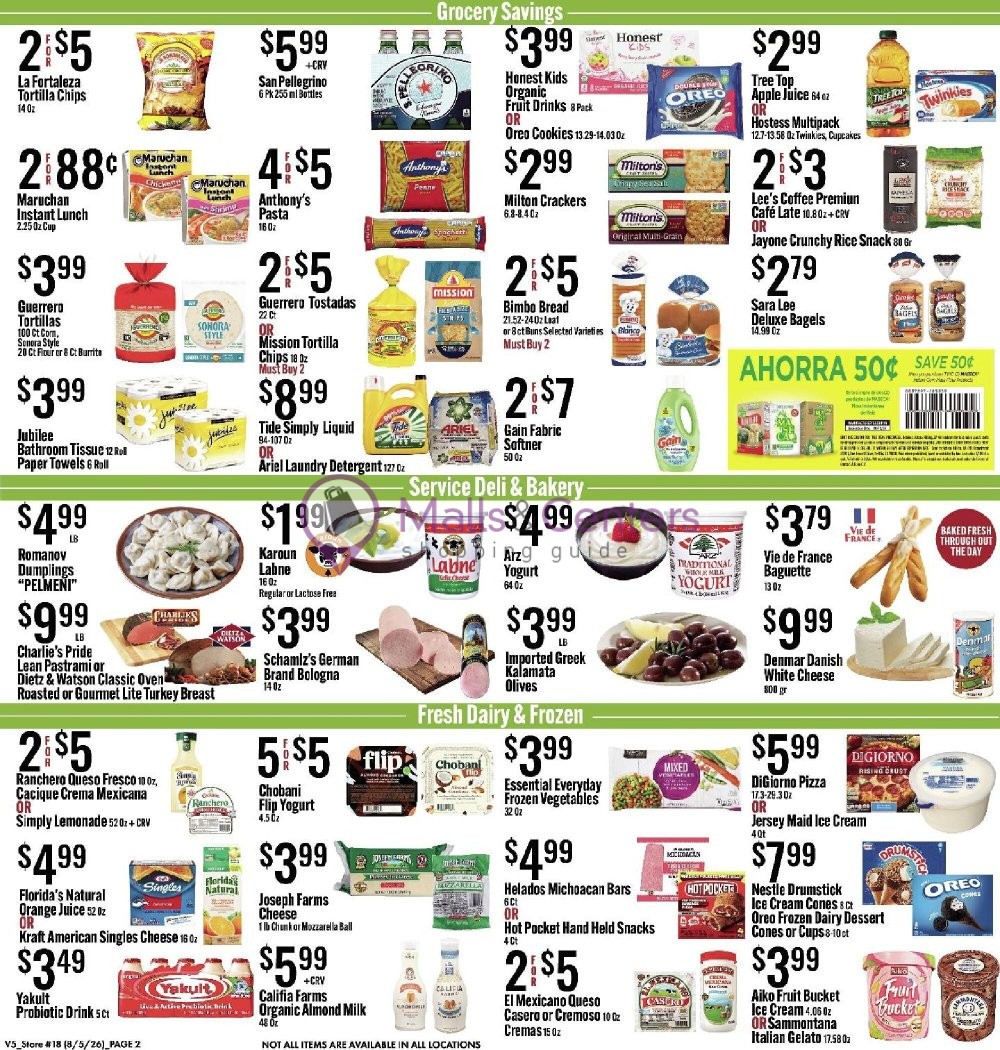 Weekly ad for Jons Fresh Marketplace valid: 08/05/2026 - 08/11/2026, page 2