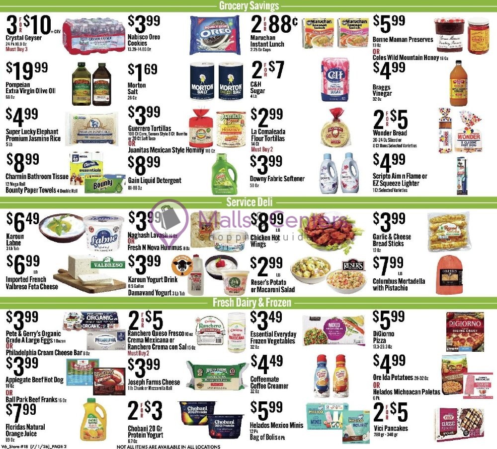 Weekly ad for Jons Fresh Marketplace valid: 07/01/2026 - 07/07/2026, page 2