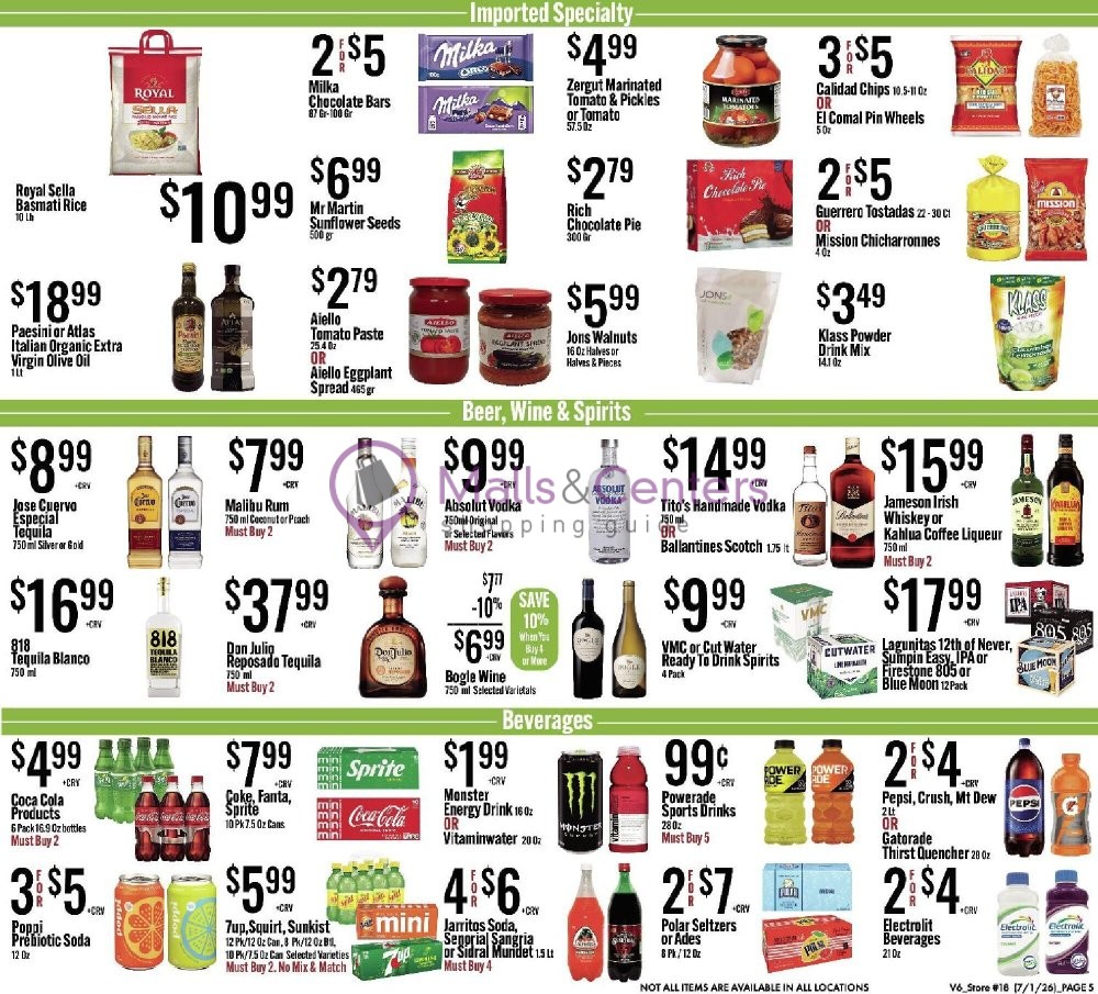 Weekly ad for Jons Fresh Marketplace valid: 07/01/2026 - 07/07/2026, page 5