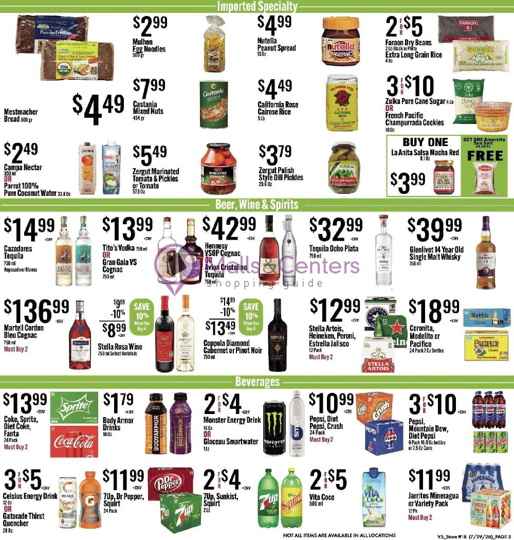 Weekly ad for Jons Fresh Marketplace valid: 07/29/2026 - 08/04/2026, page 3
