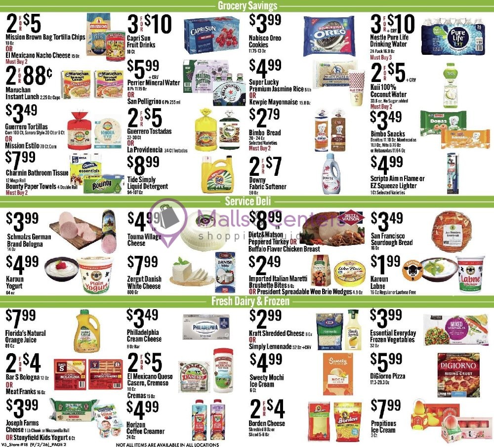 Weekly ad for Jons Fresh Marketplace valid: 09/02/2026 - 09/08/2026, page 2