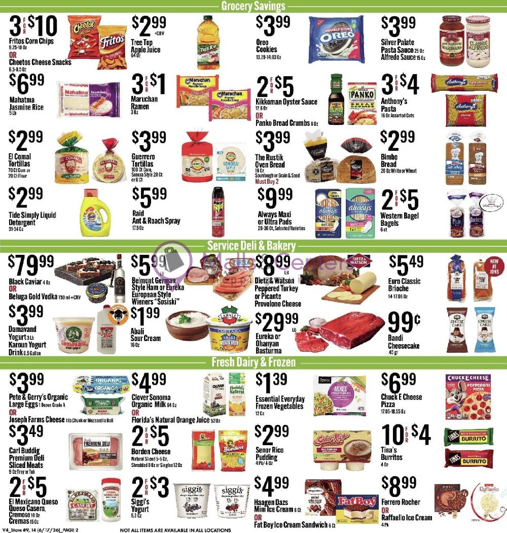 Weekly ad for Jons Fresh Marketplace valid: 06/17/2026 - 06/23/2026, page 2