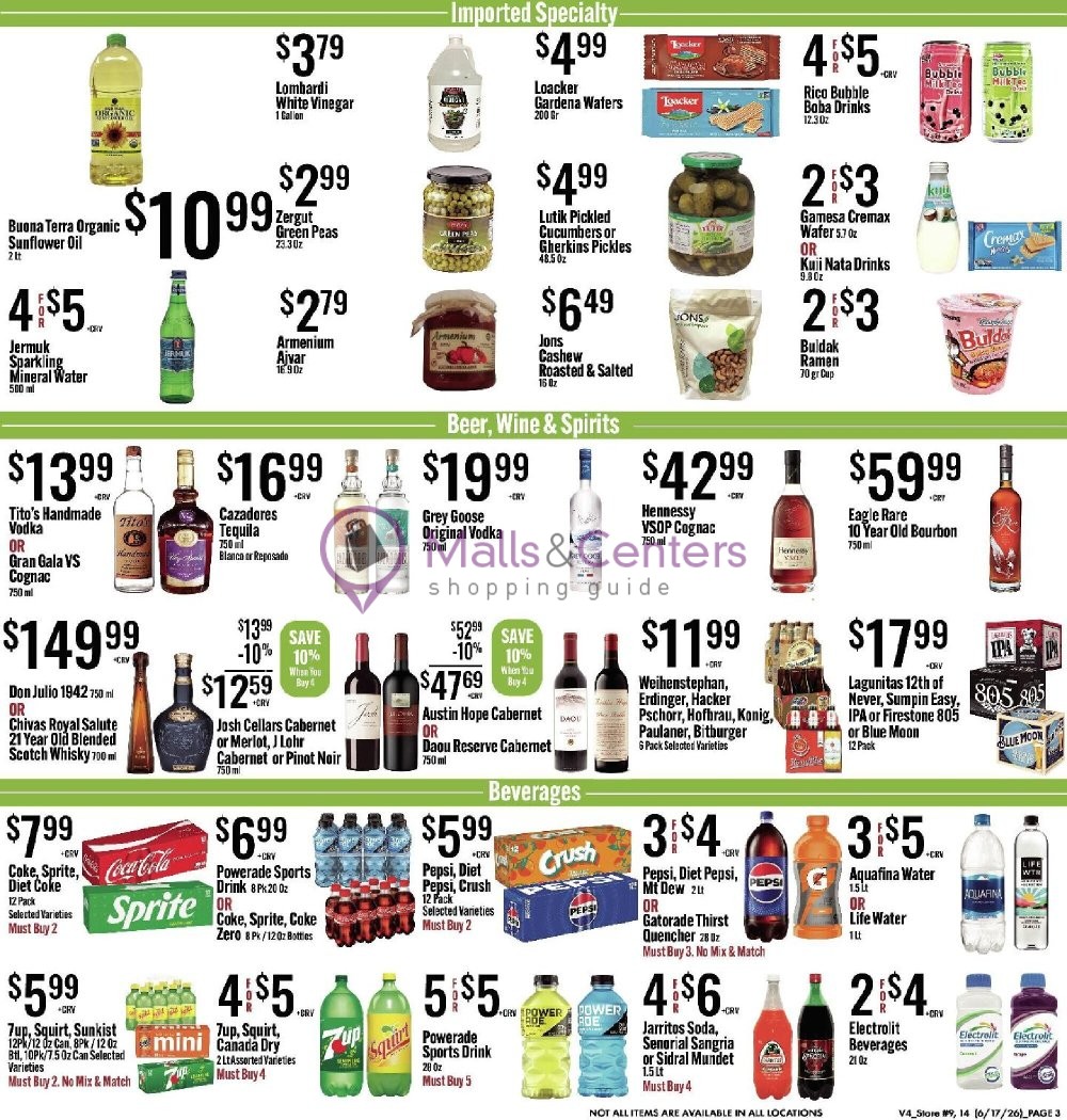 Weekly ad for Jons Fresh Marketplace valid: 06/17/2026 - 06/23/2026, page 3