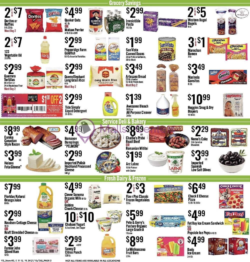 Weekly ad for Jons Fresh Marketplace valid: 07/15/2026 - 07/21/2026, page 2