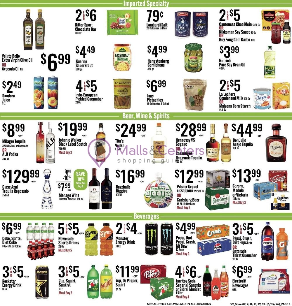 Weekly ad for Jons Fresh Marketplace valid: 07/15/2026 - 07/21/2026, page 3