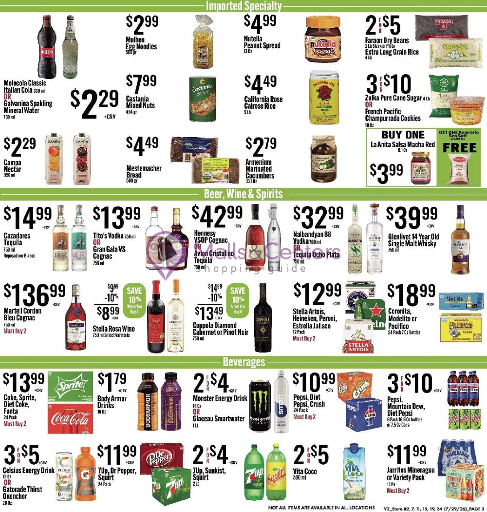 Weekly ad for Jons Fresh Marketplace valid: 07/29/2026 - 08/04/2026, page 3