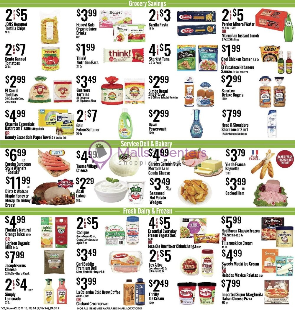 Weekly ad for Jons Fresh Marketplace valid: 07/08/2026 - 07/14/2026, page 2