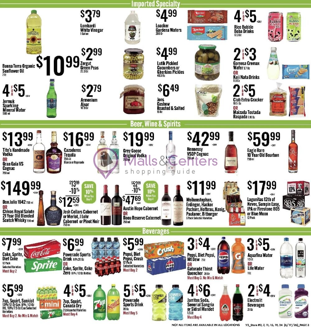 Weekly ad for Jons Fresh Marketplace valid: 06/17/2026 - 06/23/2026, page 3