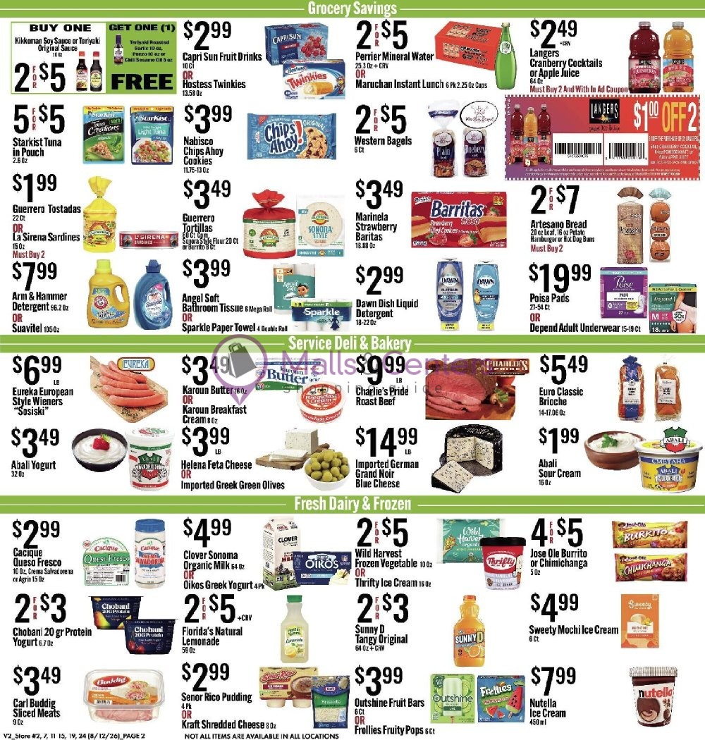 Weekly ad for Jons Fresh Marketplace valid: 08/12/2026 - 08/18/2026, page 2
