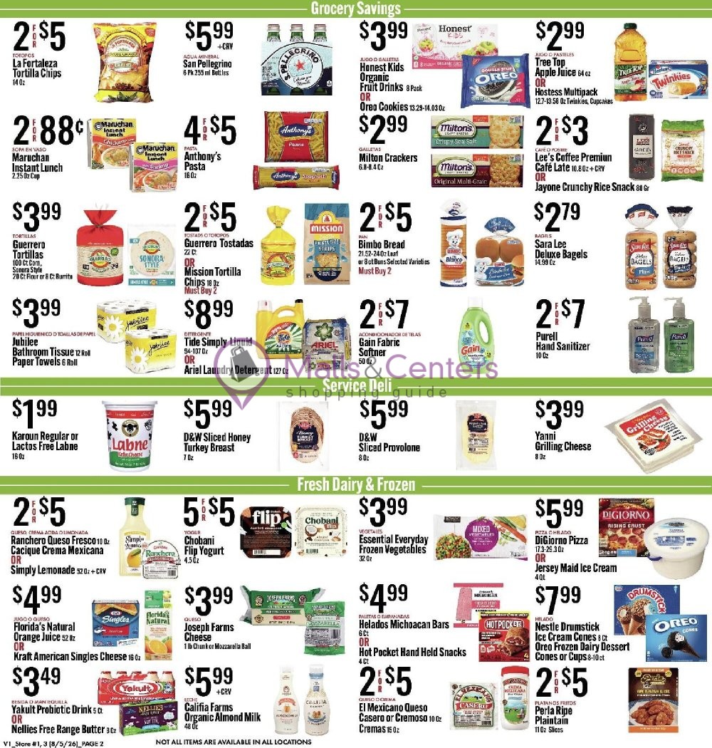 Weekly ad for Jons Fresh Marketplace valid: 08/05/2026 - 08/11/2026, page 2