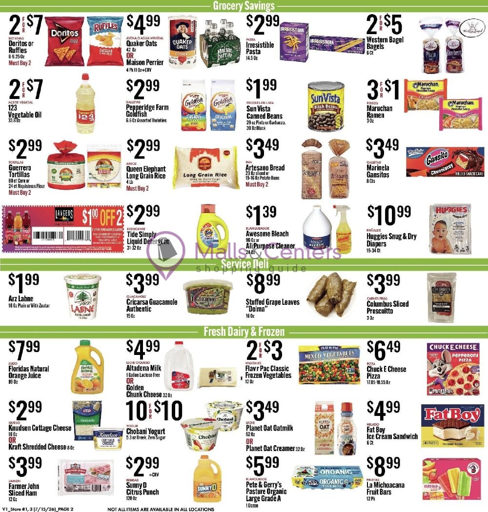Weekly ad for Jons Fresh Marketplace valid: 07/15/2026 - 07/21/2026, page 2