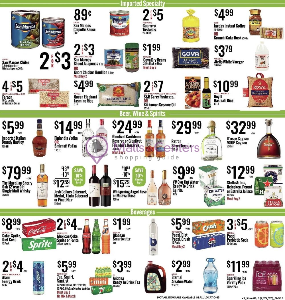 Weekly ad for Jons Fresh Marketplace valid: 07/22/2026 - 07/28/2026, page 3
