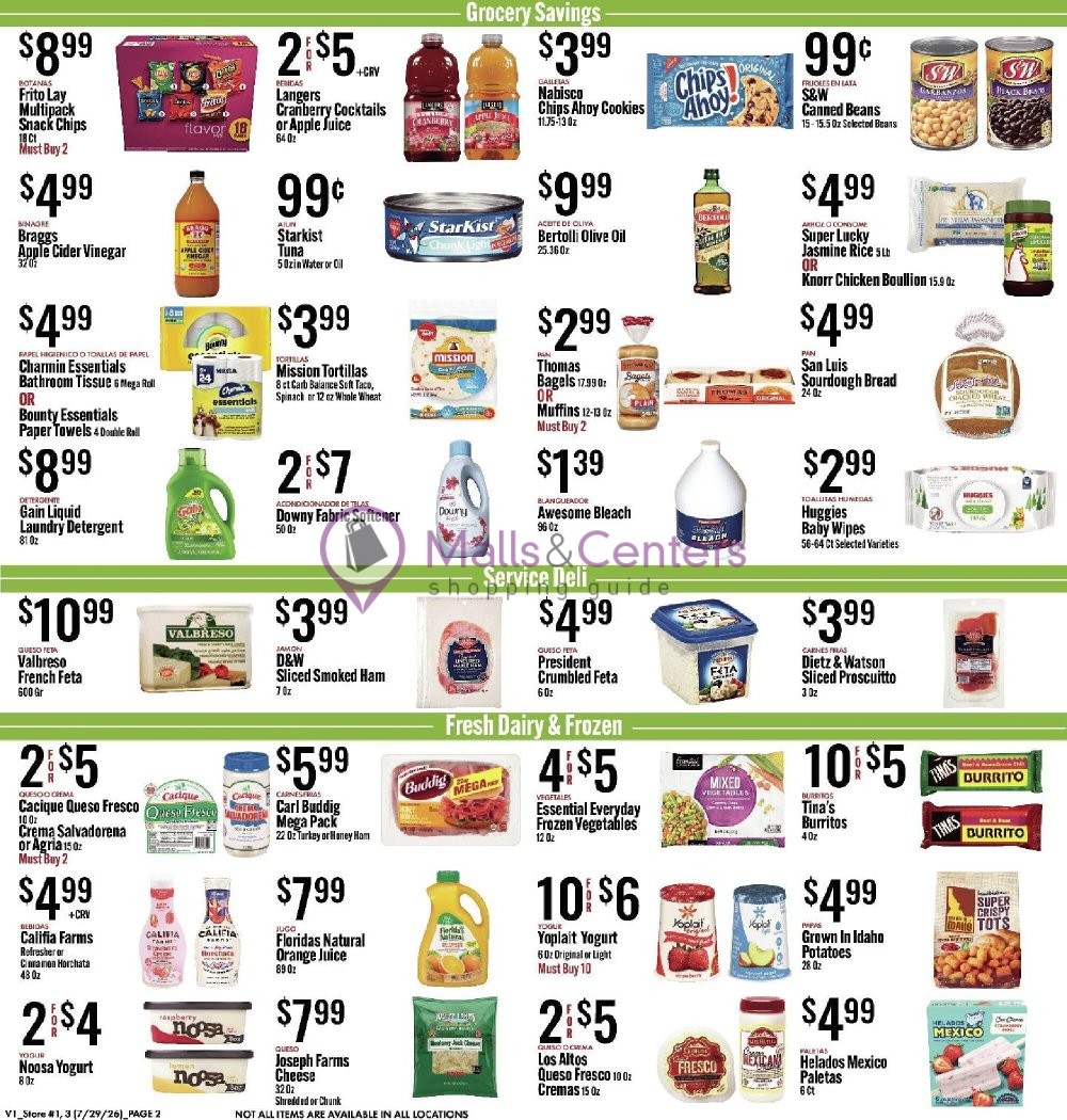 Weekly ad for Jons Fresh Marketplace valid: 07/29/2026 - 08/04/2026, page 2