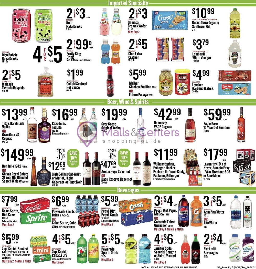 Weekly ad for Jons Fresh Marketplace valid: 06/17/2026 - 06/23/2026, page 3