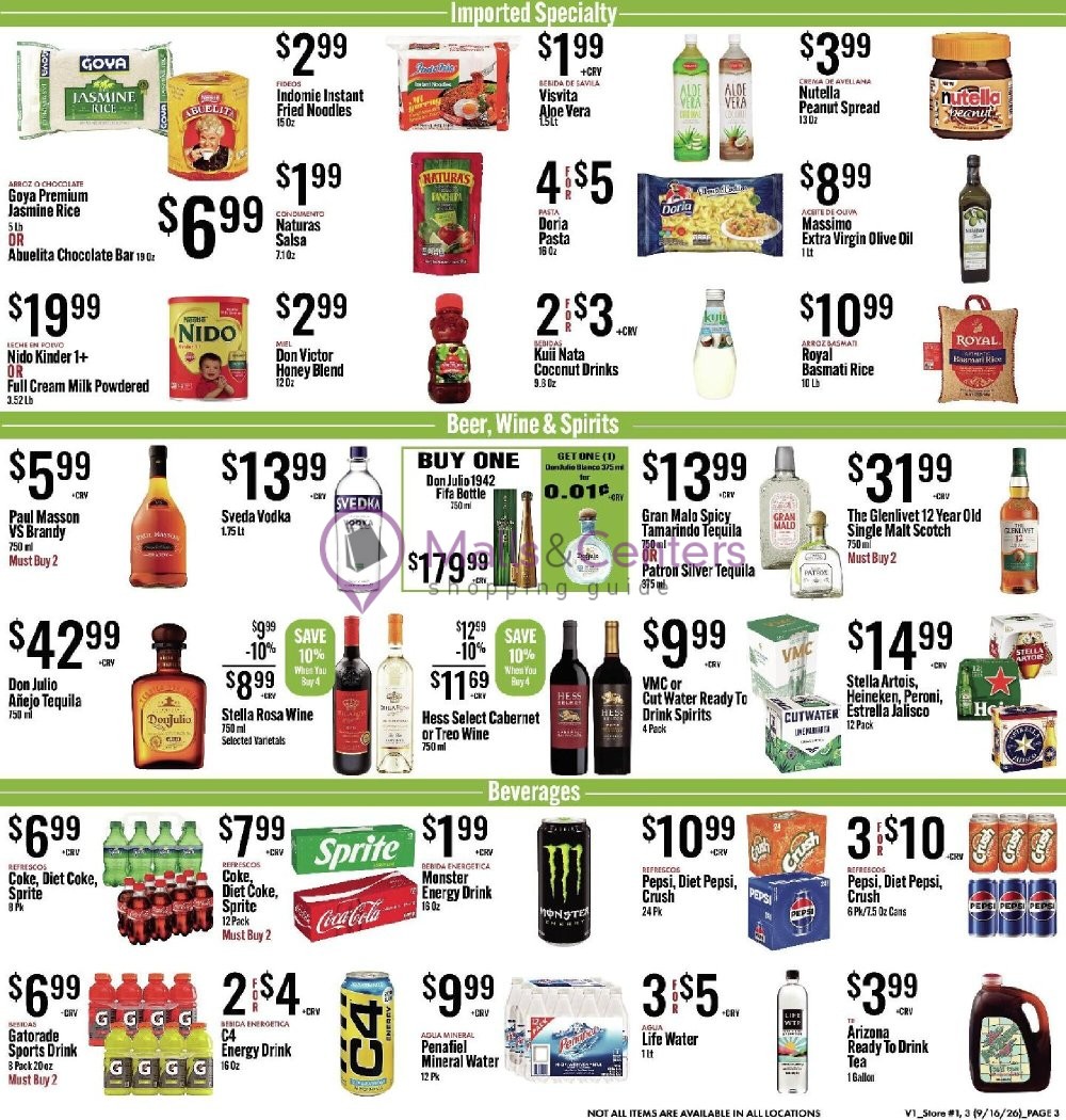 Weekly ad for Jons Fresh Marketplace valid: 09/16/2026 - 09/22/2026, page 3