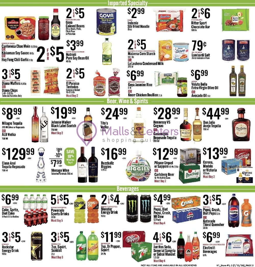 Weekly ad for Jons Fresh Marketplace valid: 07/15/2026 - 07/21/2026, page 3