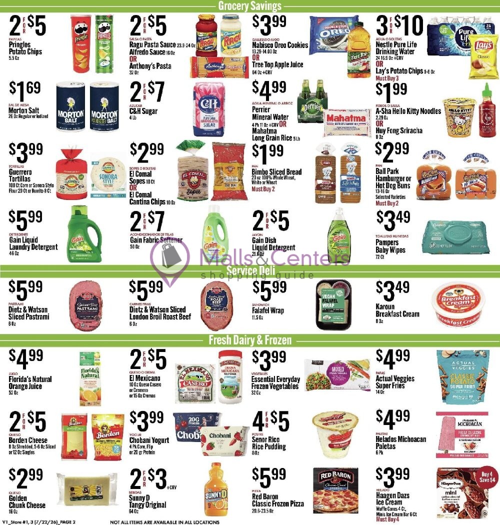 Weekly ad for Jons Fresh Marketplace valid: 07/22/2026 - 07/28/2026, page 2