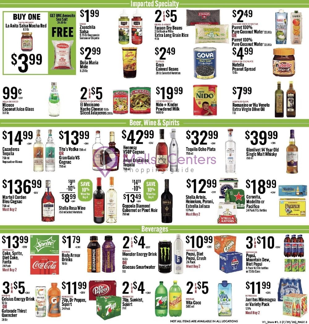 Weekly ad for Jons Fresh Marketplace valid: 07/29/2026 - 08/04/2026, page 3