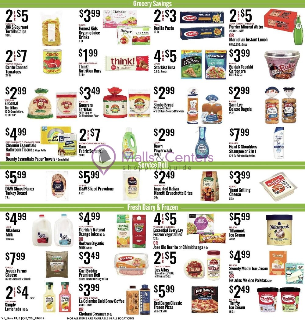 Weekly ad for Jons Fresh Marketplace valid: 07/08/2026 - 07/14/2026, page 2
