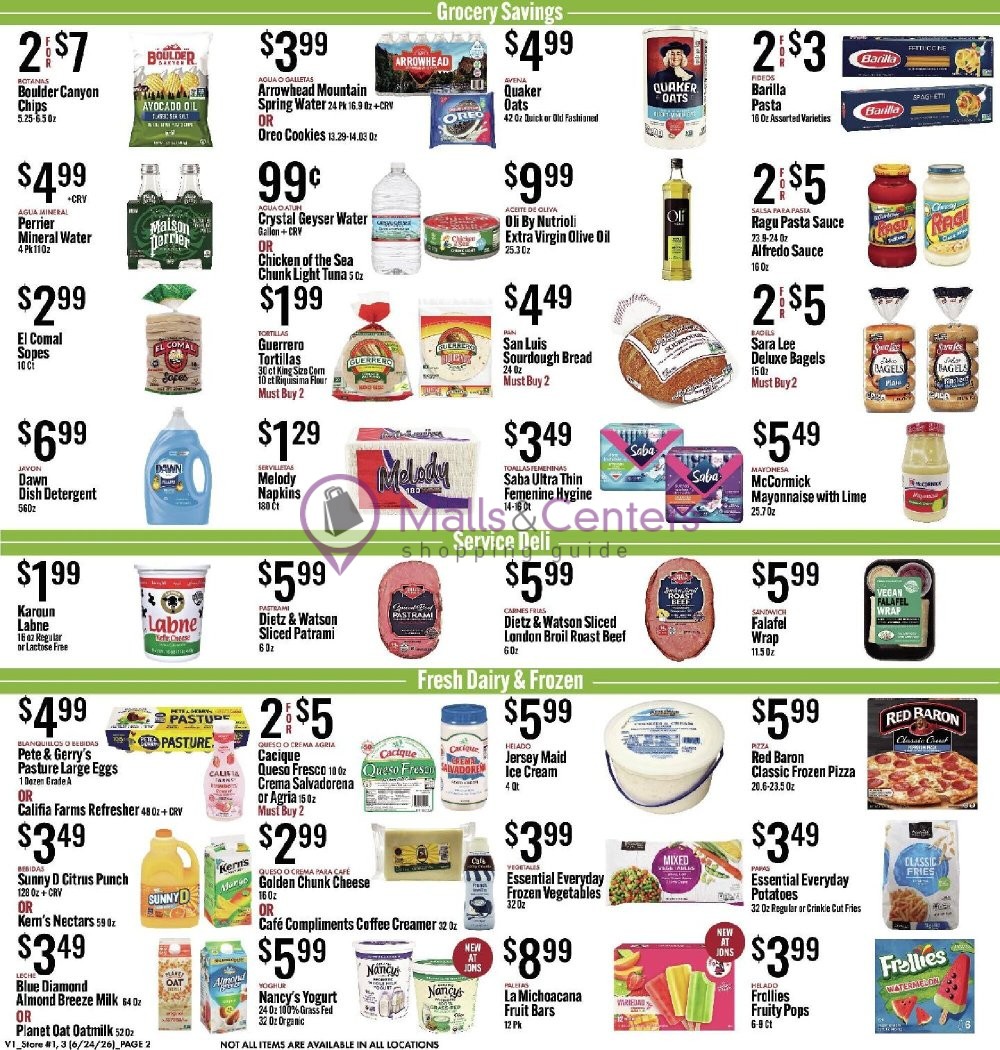 Weekly ad for Jons Fresh Marketplace valid: 06/24/2026 - 06/30/2026, page 2