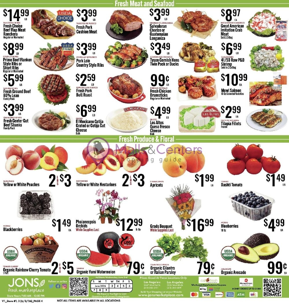 Weekly ad for Jons Fresh Marketplace valid: 06/03/2026 - 06/09/2026, page 4