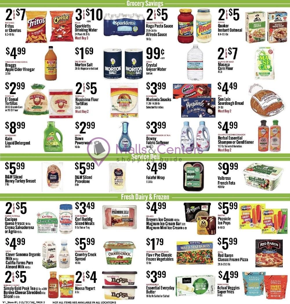 Weekly ad for Jons Fresh Marketplace valid: 05/27/2026 - 06/02/2026, page 2