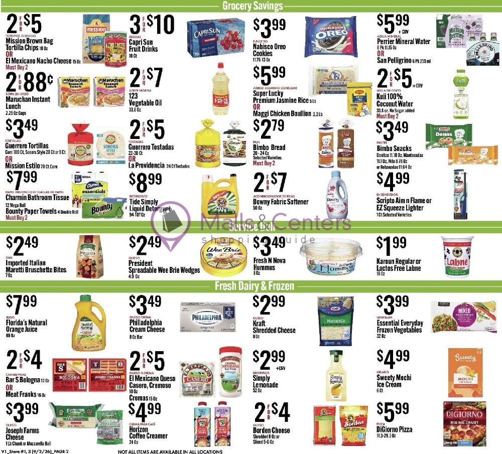Weekly ad for Jons Fresh Marketplace valid: 09/02/2026 - 09/08/2026, page 2
