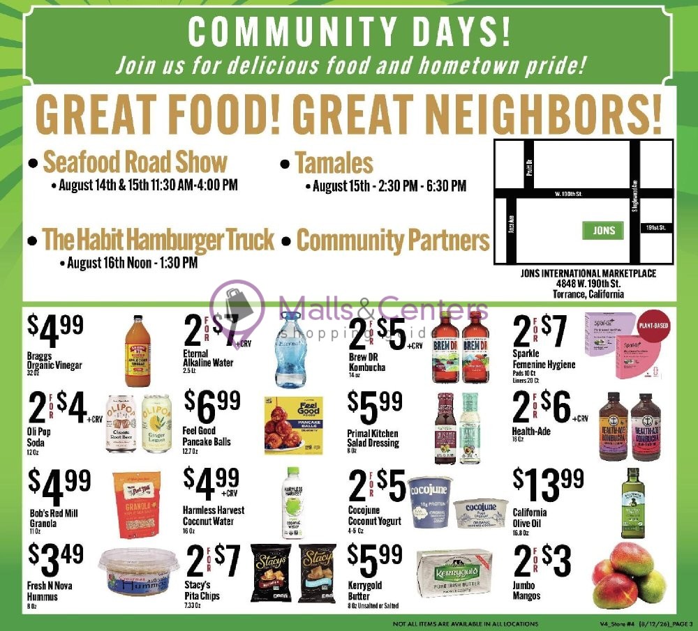 Weekly ad for Jons Fresh Marketplace valid: 08/12/2026 - 08/18/2026, page 3